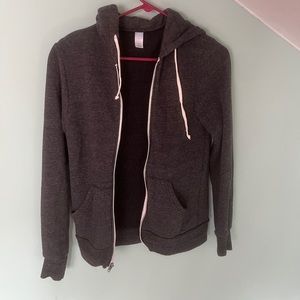Alternative apparel zip up hoodie, xs